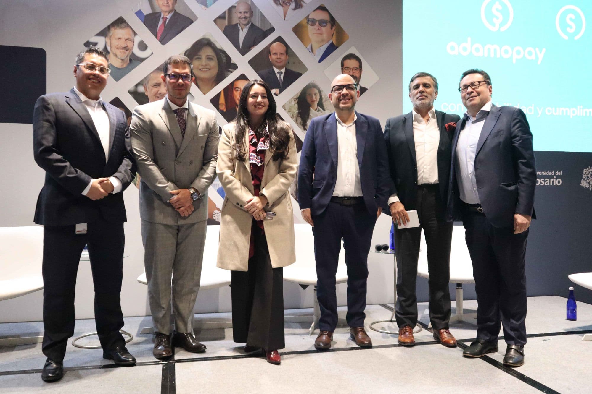 Participants in the academic panel at the Universidad del Rosario master’s programme launch